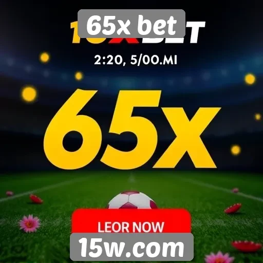 Promoções e bônus disponíveis no 65x bet