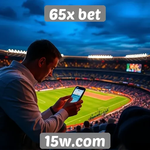 Experiência do usuário no 65x bet em dispositivos móveis